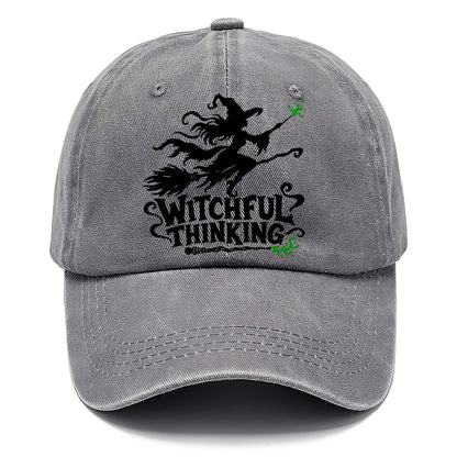 Witchful Thinking Slogan Witch Magic Classic Cap – Urban Haze
