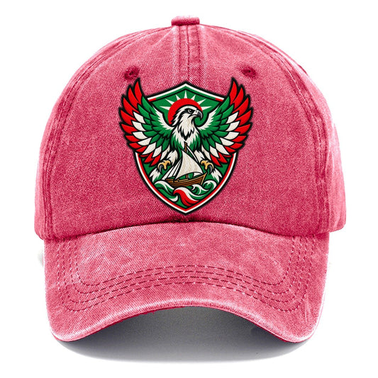 Kuwait Minimal Emblem Country Logos Classic Cap – Pomegranate Blush