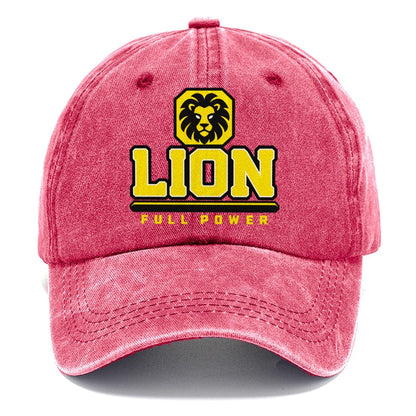 Lion Full Power Heavy Duty Classic Cap – Pomegranate Blush