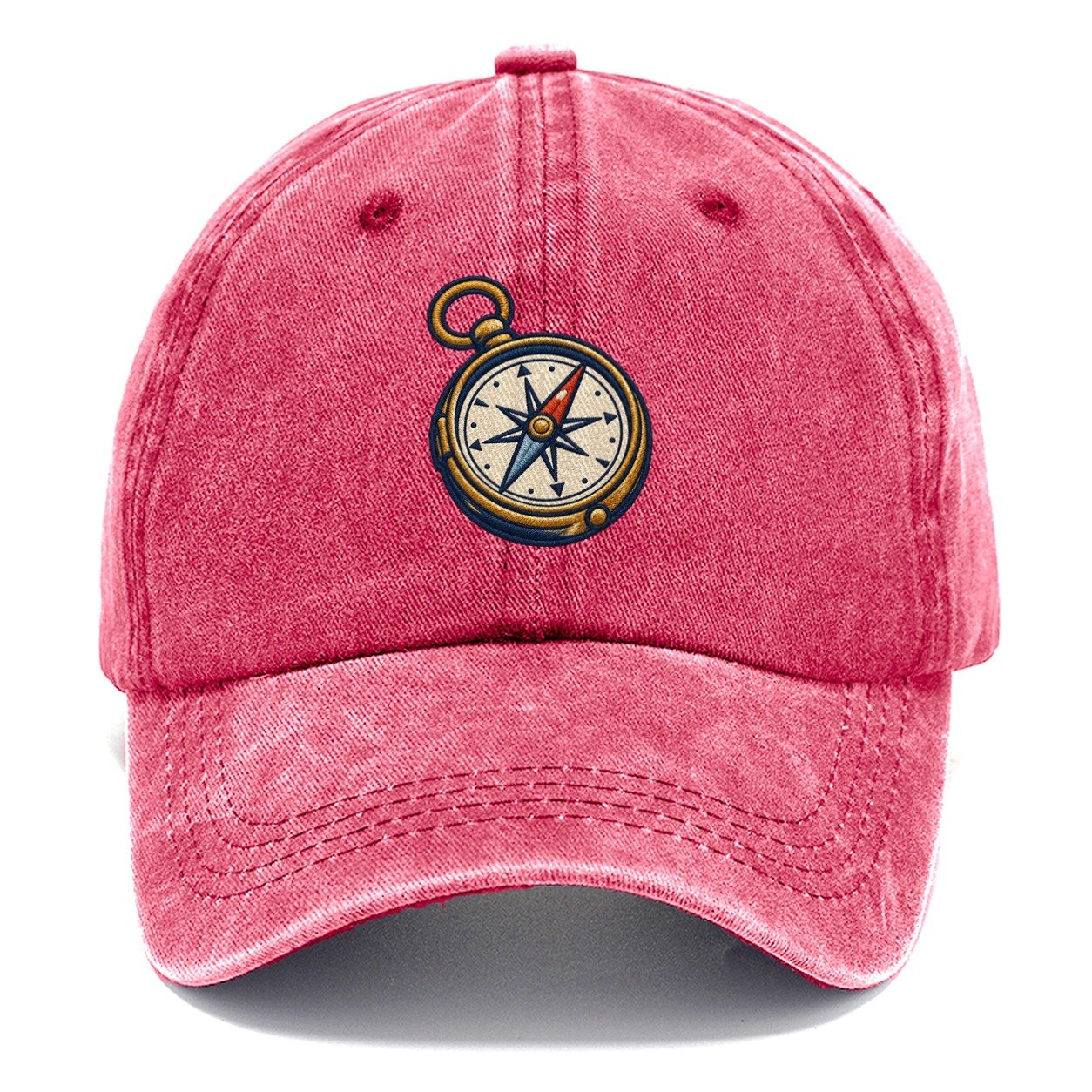 Outdoor Compass Tiny Solo Marks Classic Cap – Pomegranate Blush