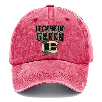 It Came Up Green Treasure Hunting Classic Cap – Pomegranate Blush