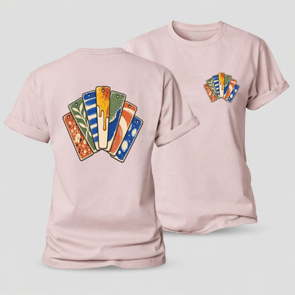 Glaze Test Fan Clay Color Makers Women's Cotton T-Shirt – Pink
