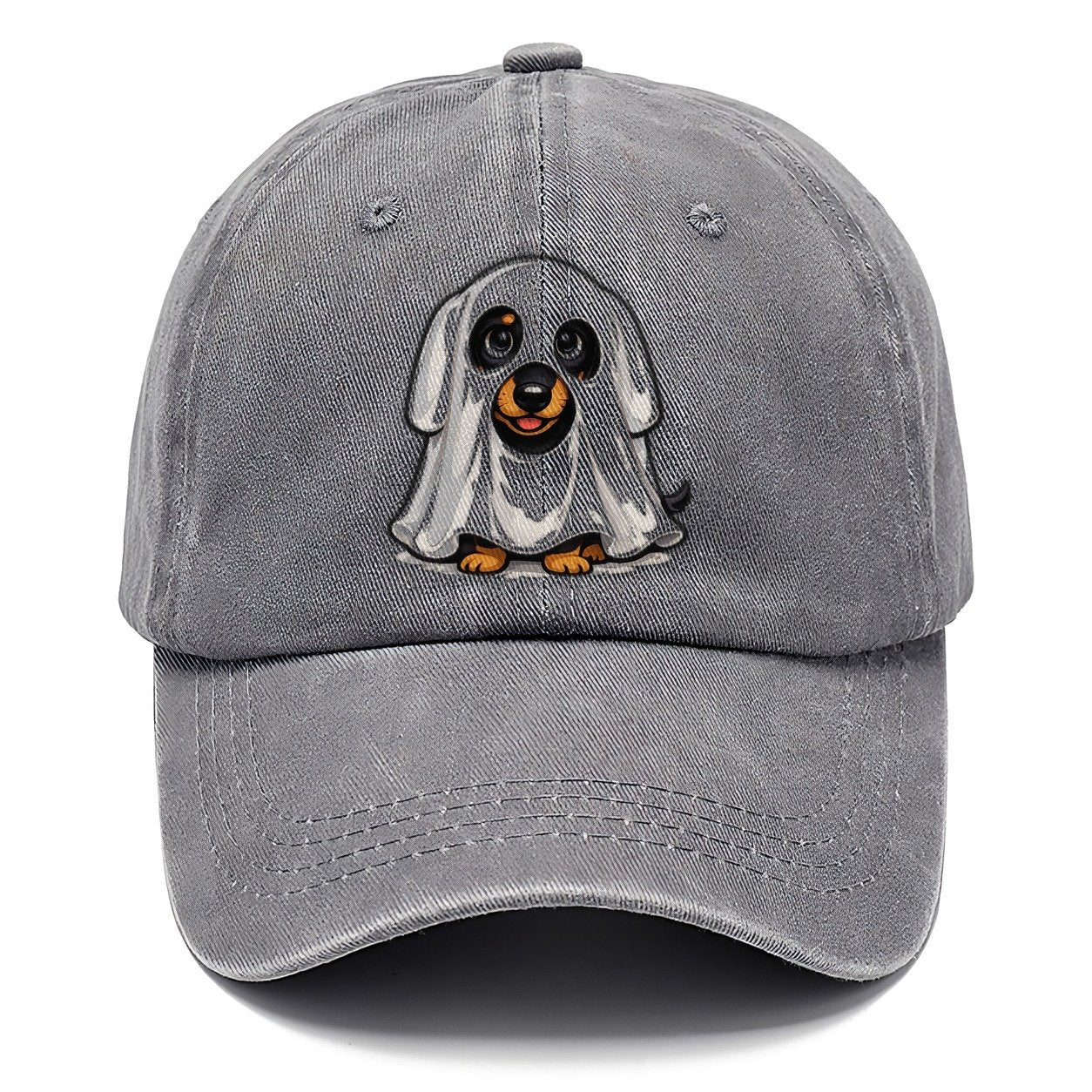 Dachshund Ghost Halloween Costume Classic Cap – Urban Haze