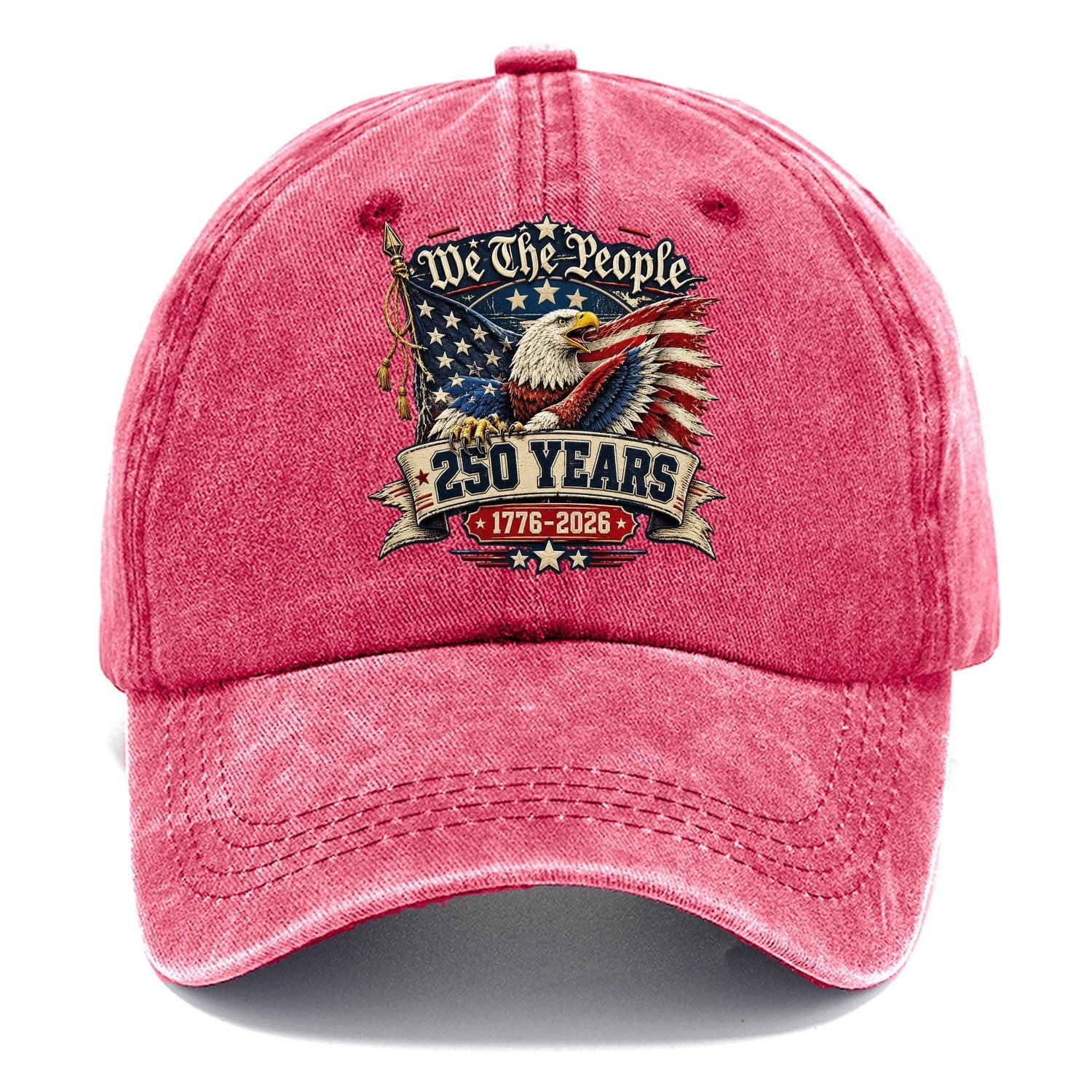 We The People Eagle 250 Classic Cap – Pomegranate Blush