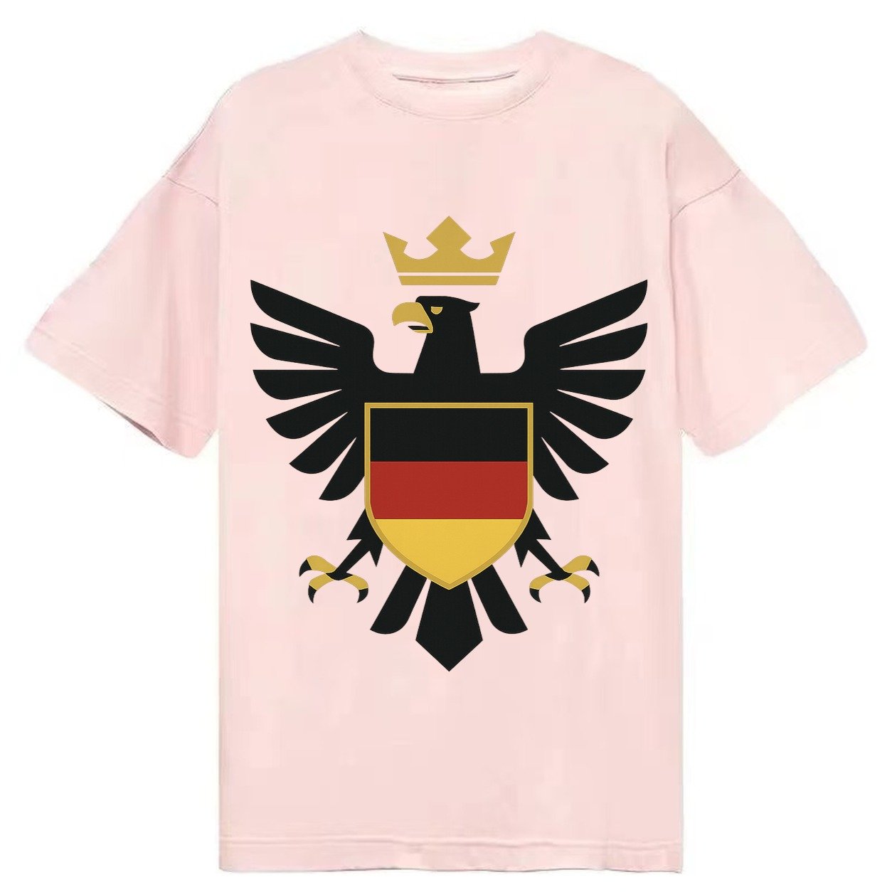 Germany Eagle Emblem Classic T-shirt – Pink