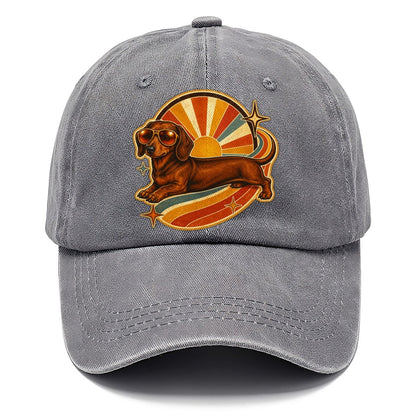 Vintage Retro Dachshund Cruiser Classic Cap – Urban Haze