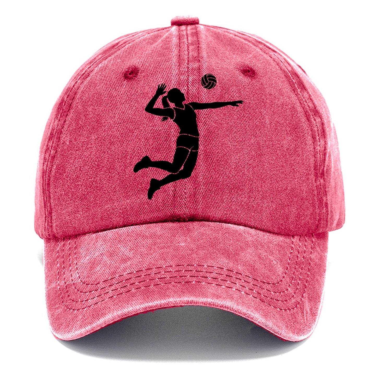 Volleyball Spike Classic Cap – Pomegranate Blush