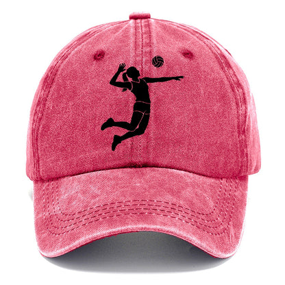 Volleyball Spike Classic Cap – Pomegranate Blush