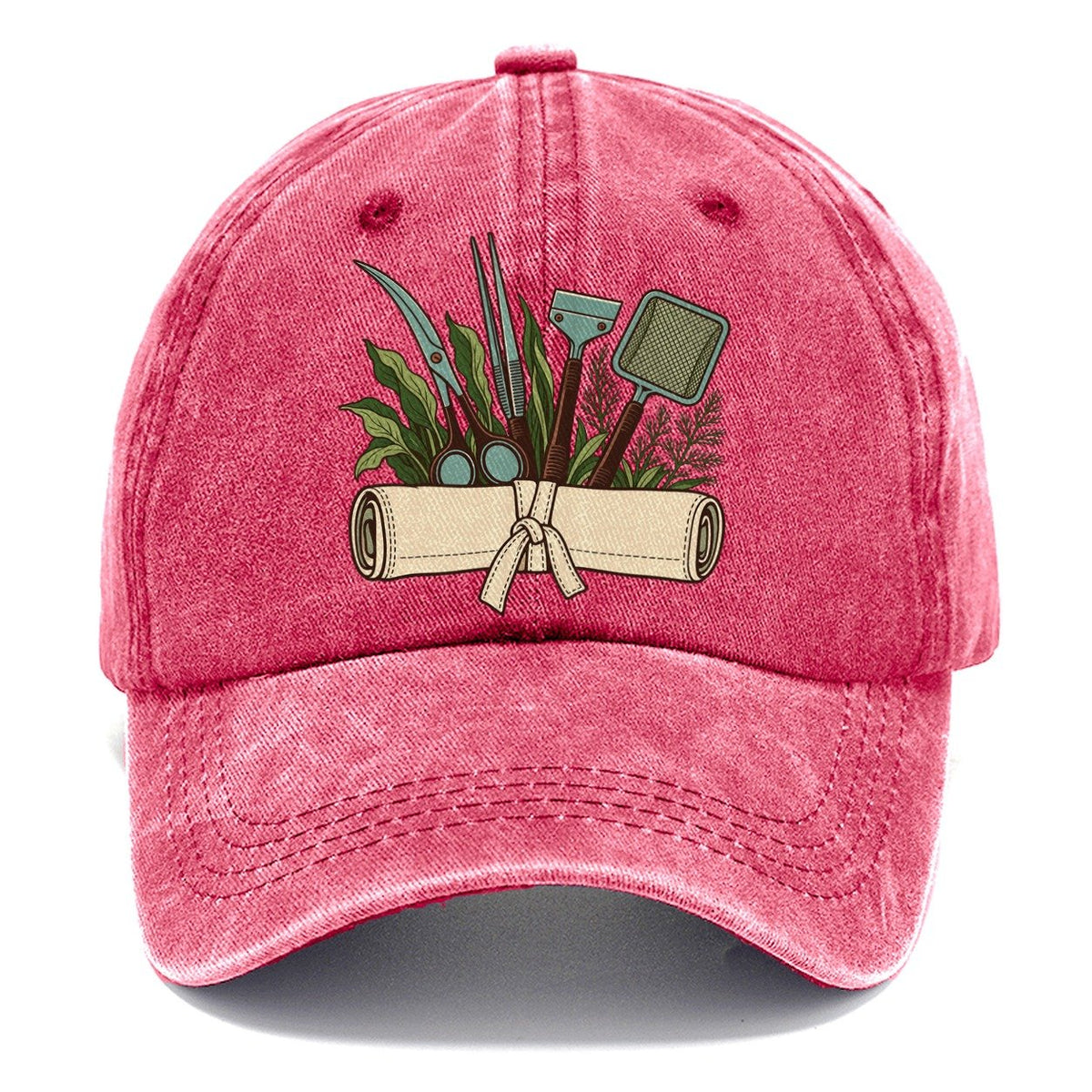 Aquarium Tool Roll Aquarium Keeping Classic Cap – Pomegranate Blush