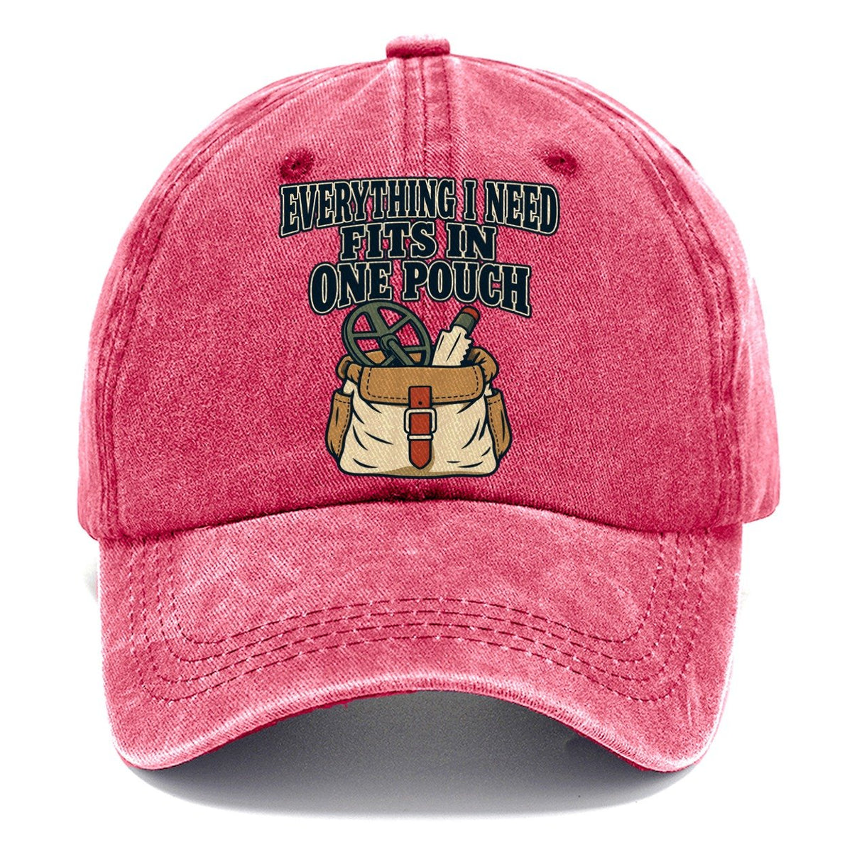 Everything In One Pouch Treasure Hunting Classic Cap – Pomegranate Blush