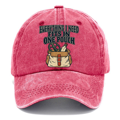 Everything In One Pouch Treasure Hunting Classic Cap – Pomegranate Blush