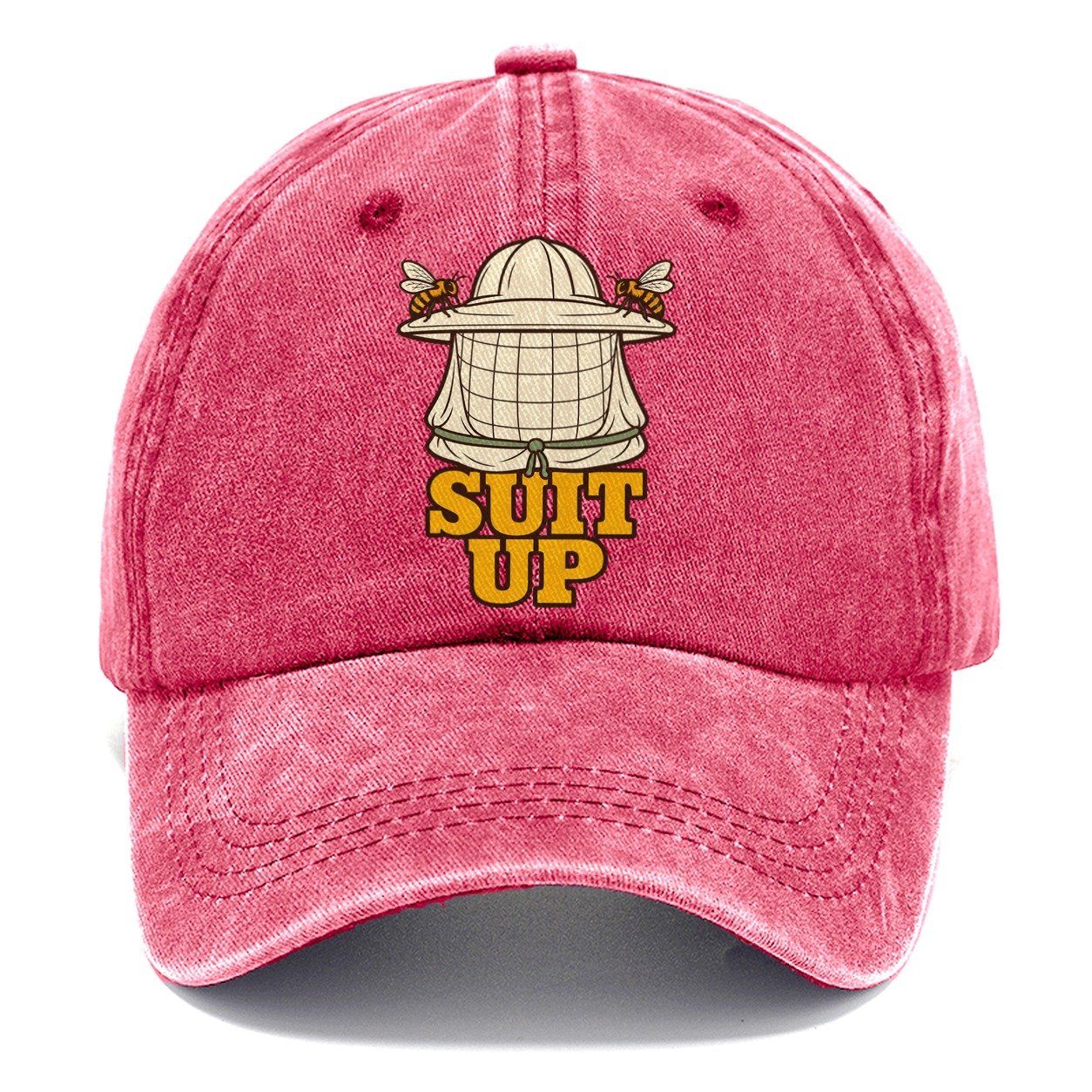 Suit Up Beekeeping Classic Cap – Pomegranate Blush