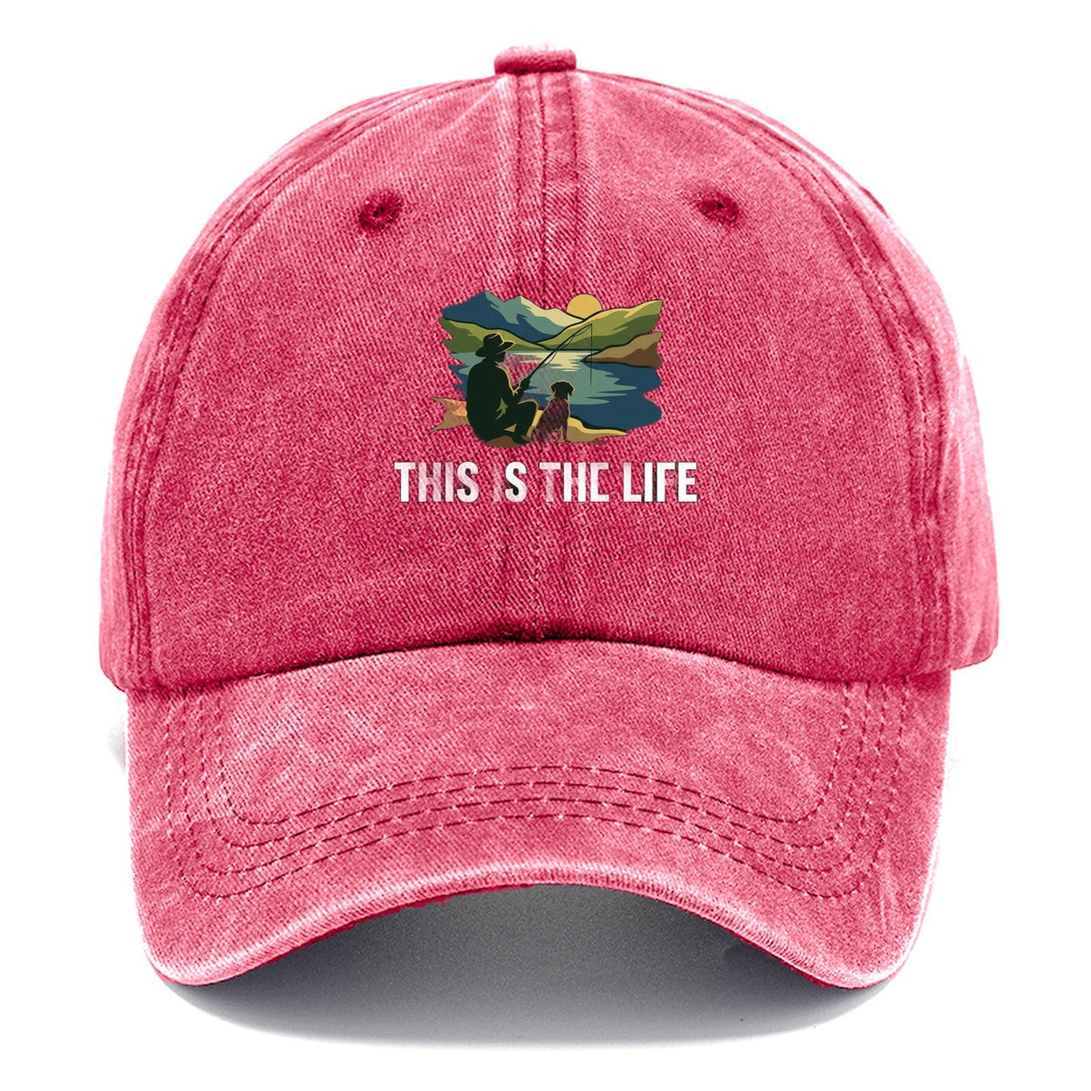 This Is The Life Classic Cap – Pomegranate Blush