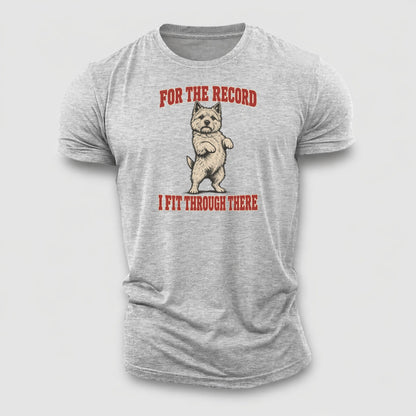 Norwich Terrier Dog Declarations Cotton T-Shirt – Sport Grey