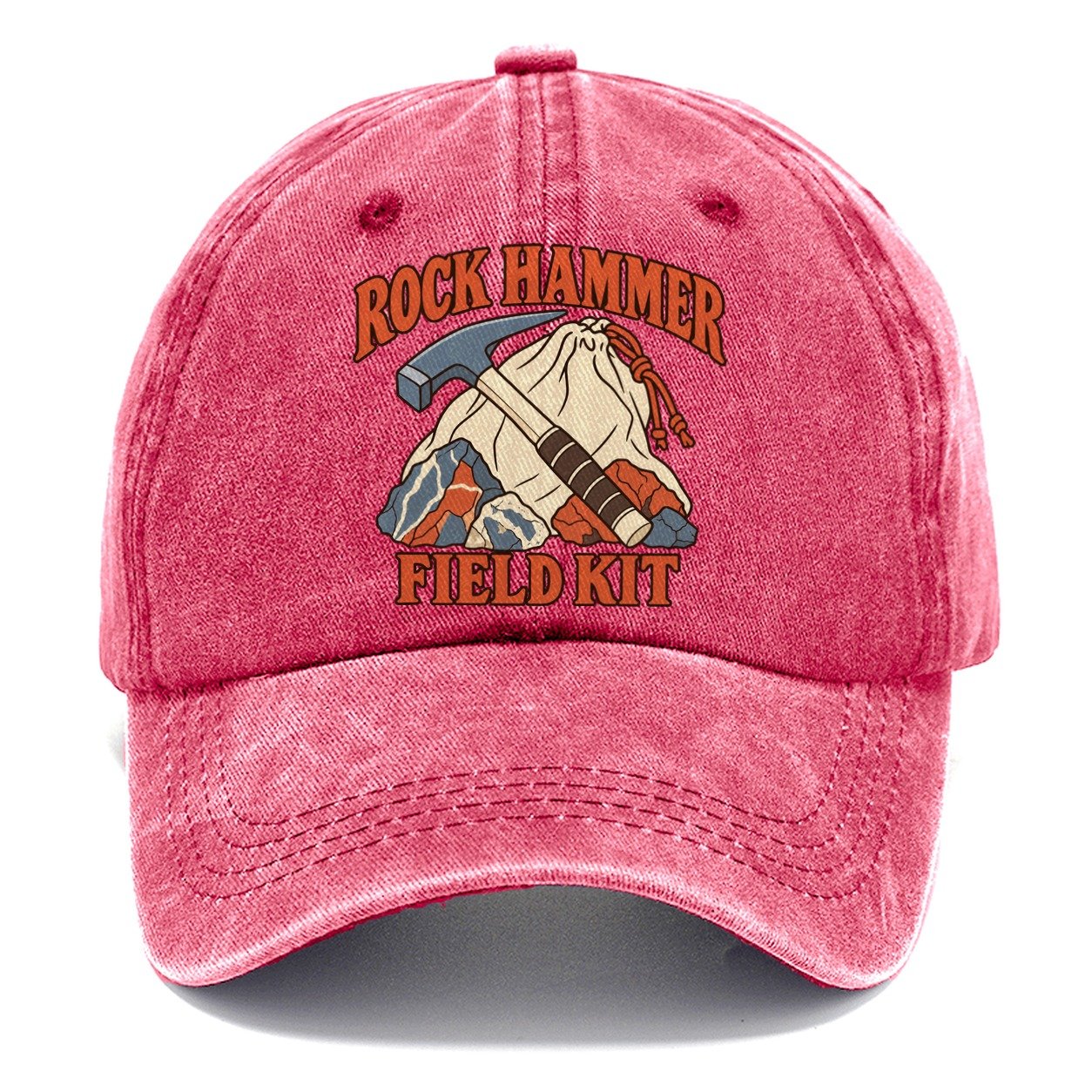 Rock Hammer Field Kit Rocks And Minerals Classic Cap – Pomegranate Blush