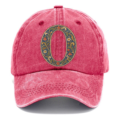 Wildflower O Monogram Classic Cap – Pomegranate Blush