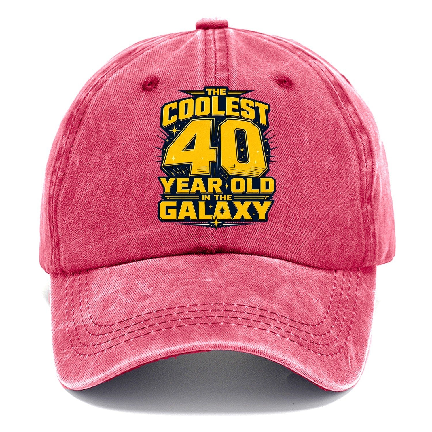 The Coolest 40 Year Old In The Galaxy Classic Cap – Pomegranate Blush