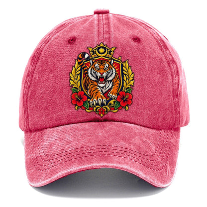 Malaysia Heraldic Crest Country Logos Classic Cap – Pomegranate Blush