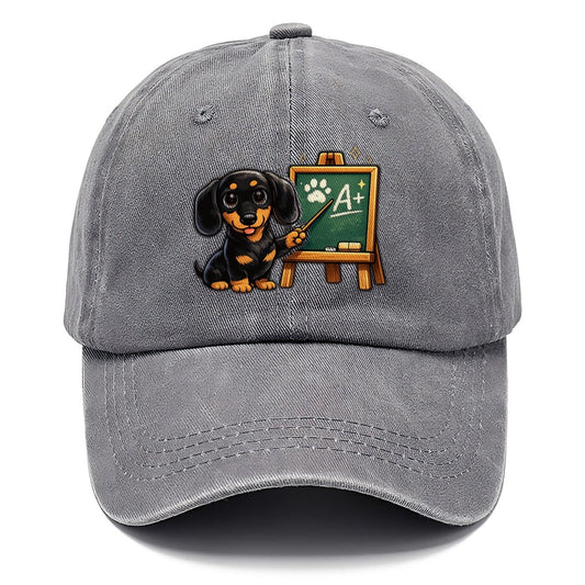 Dachshund Teacher Chalkboard Classic Cap – Urban Haze
