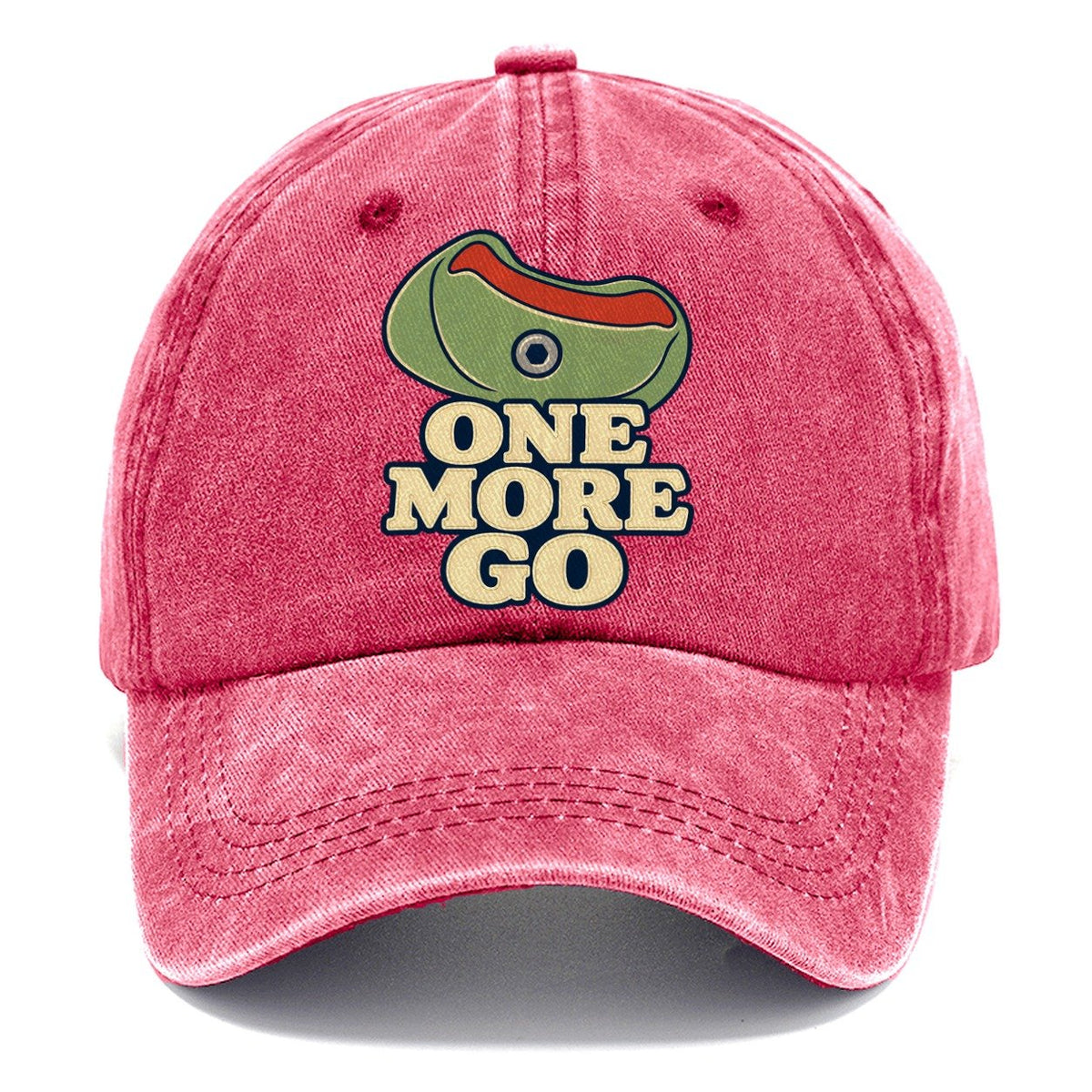 One More Go Rock Climbing Classic Cap – Pomegranate Blush