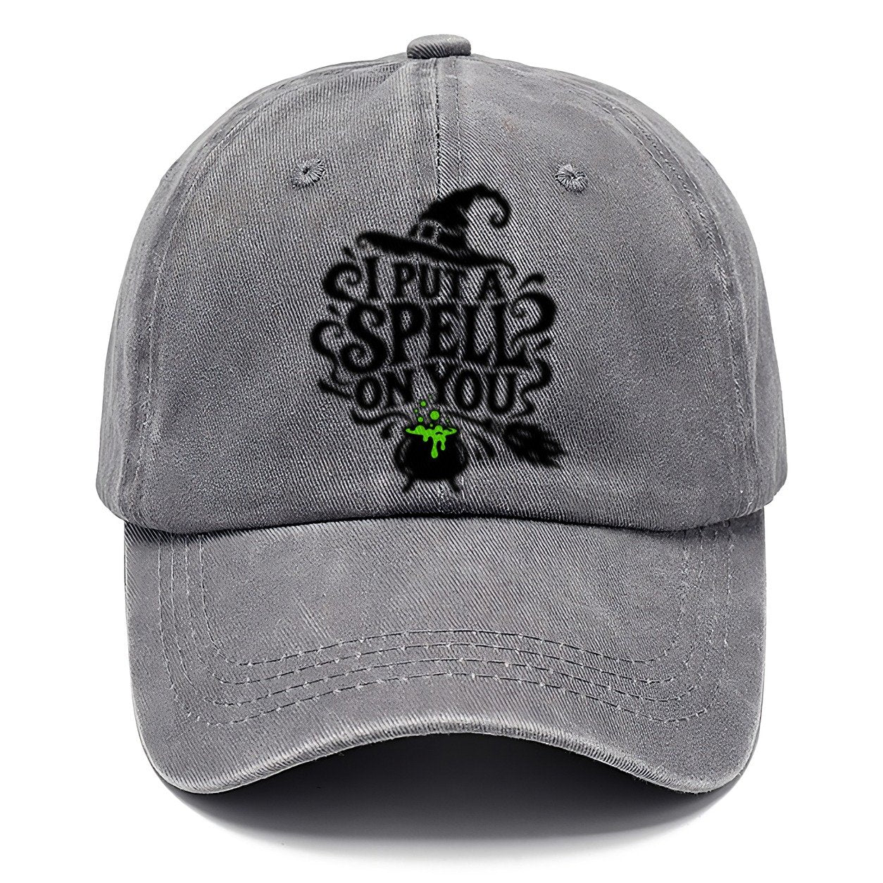 I Put A Spell On You Slogan Witch Magic Classic Cap – Urban Haze