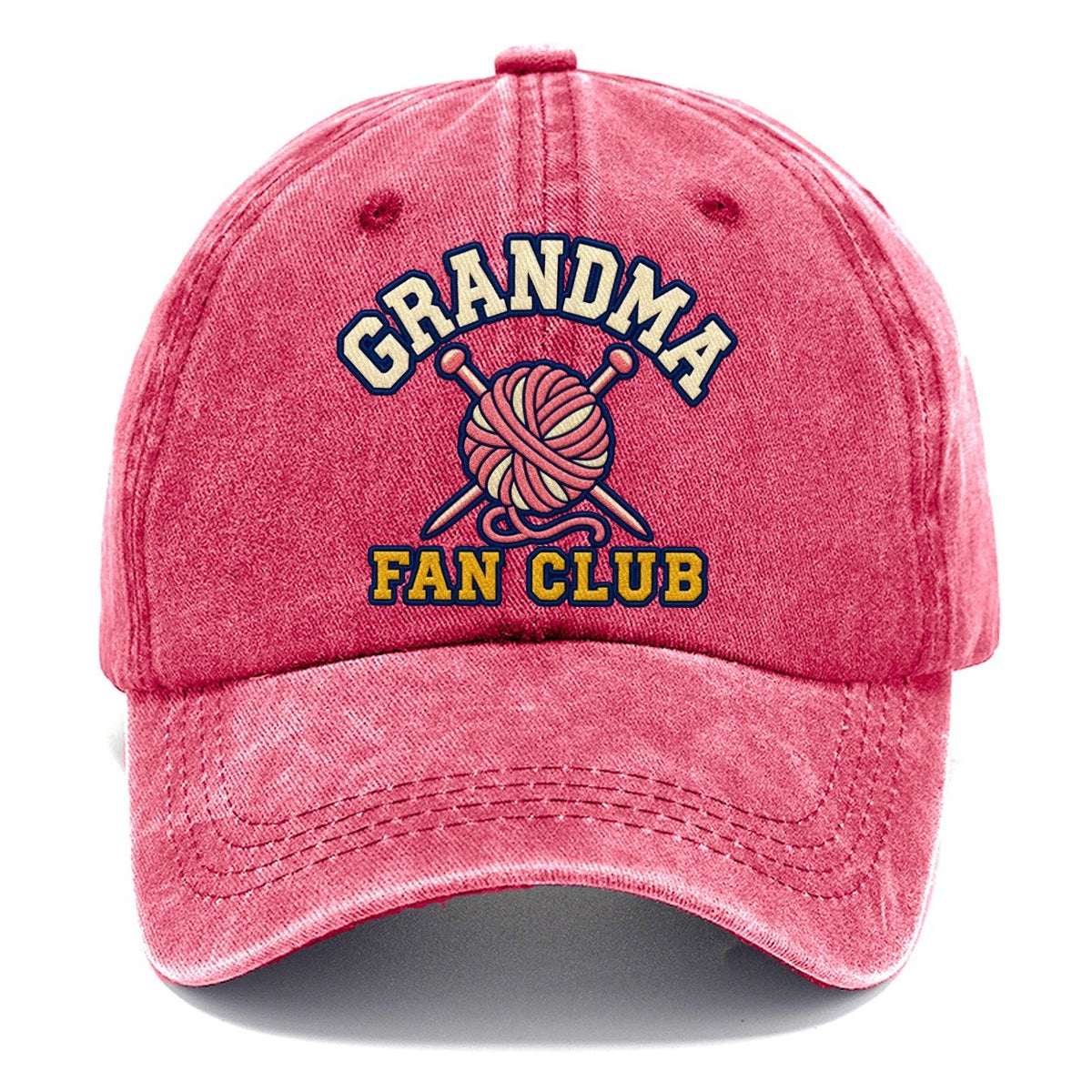 Grandma Fan Club Classic Cap – Pomegranate Blush