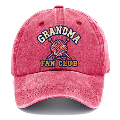 Grandma Fan Club Classic Cap – Pomegranate Blush