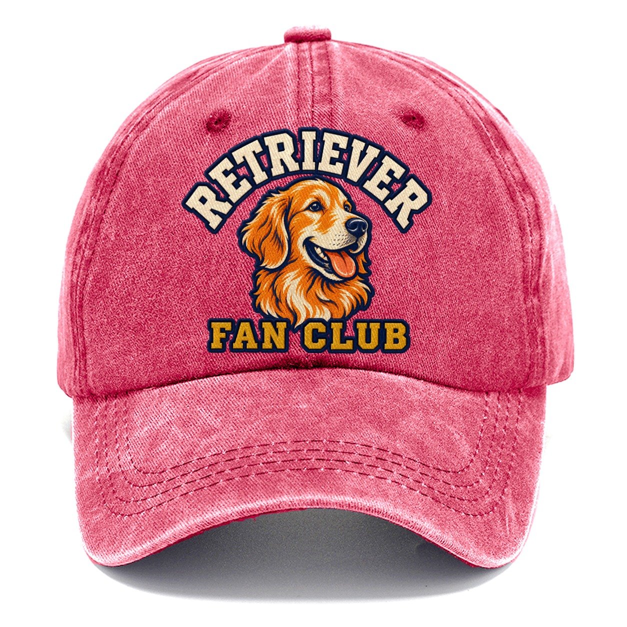 Retriever Fan Club Classic Cap – Pomegranate Blush