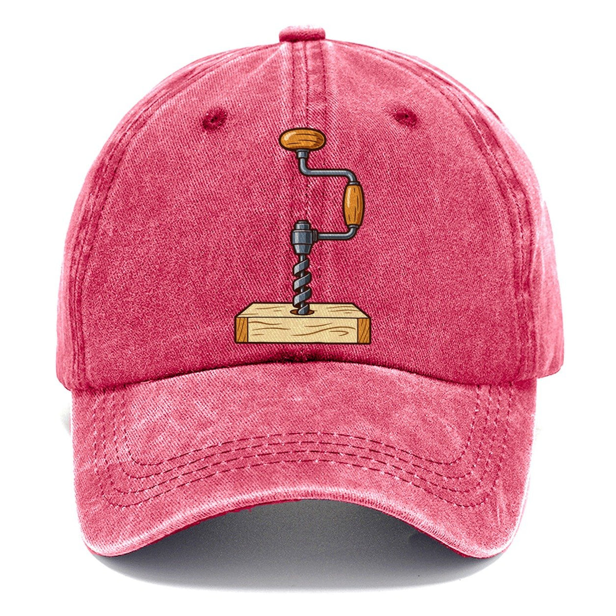 Brace And Bit Woodworking Classic Cap – Pomegranate Blush