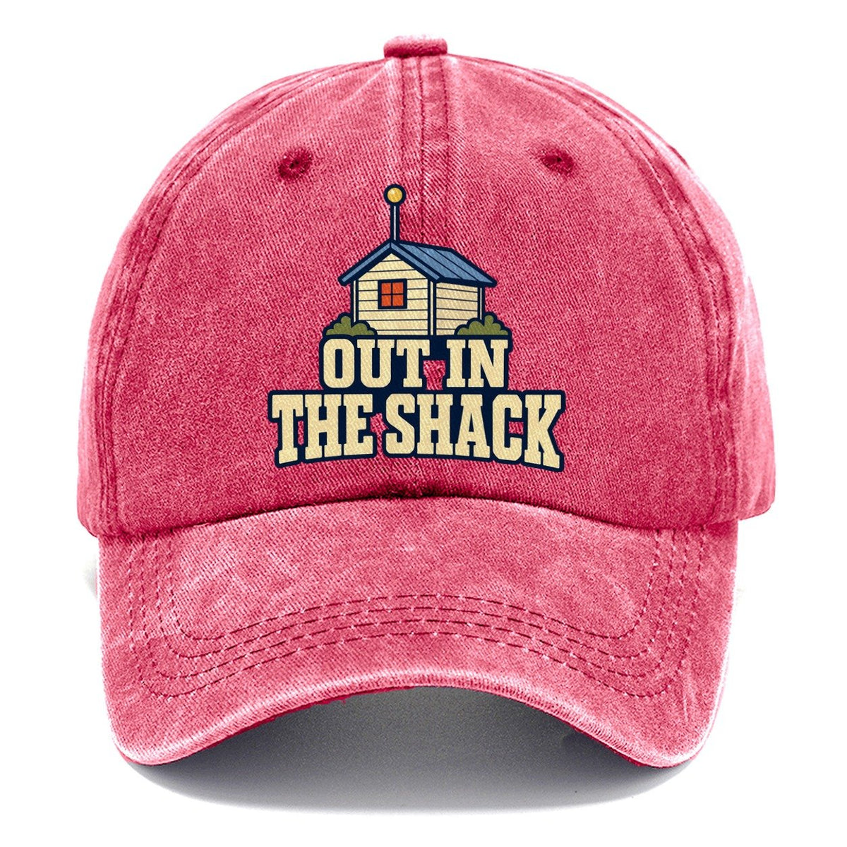 Out In The Shack Amateur Radio Classic Cap – Pomegranate Blush