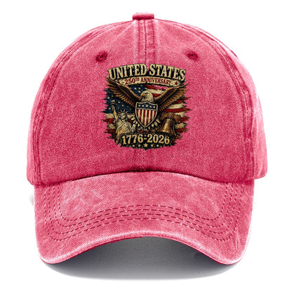 Us 250Th Emblem Classic Cap – Pomegranate Blush