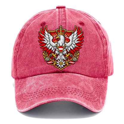 Austria Heraldic Crest Country Logos Classic Cap – Pomegranate Blush