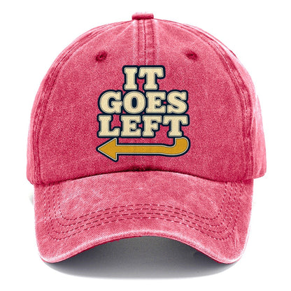 It Goes Left Rock Climbing Classic Cap – Pomegranate Blush