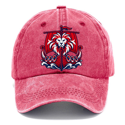 Norway Minimal Emblem Country Logos Classic Cap – Pomegranate Blush