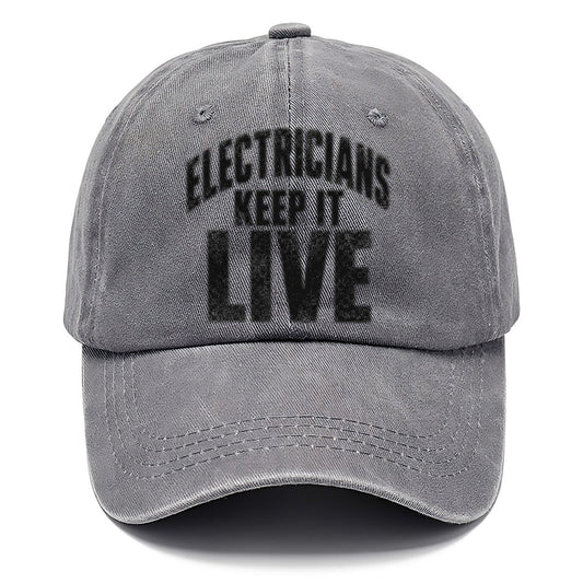 Electricians Keep Live Classic Cap – Urban Haze