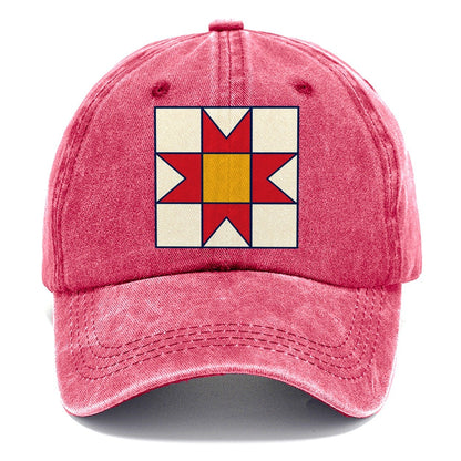 Star Block Study Sewing And Quilting Classic Cap – Pomegranate Blush