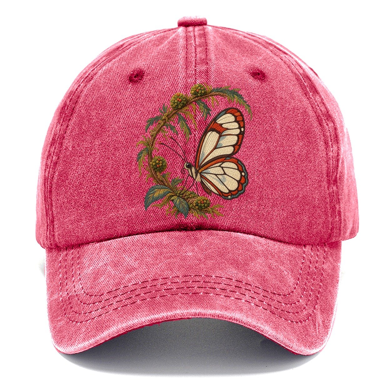 Glasswing Moss Arch Gentle Wild Classic Cap – Pomegranate Blush