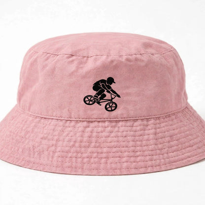 Bmx Air Rider Cycling Life Kids Bucket Hat – Pink