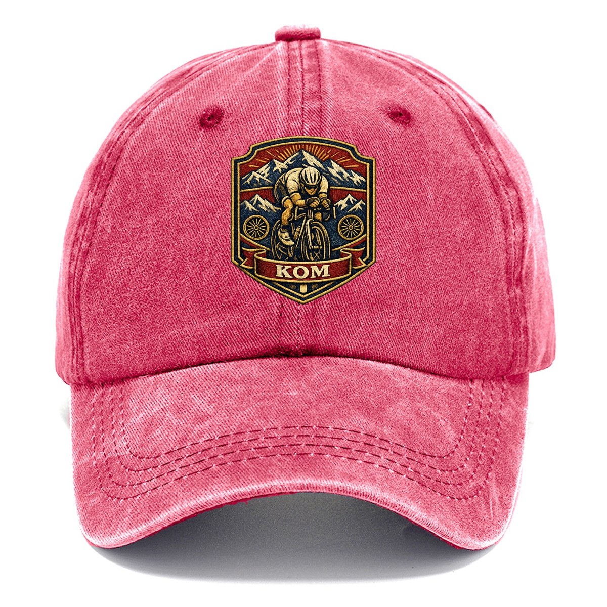 Road Cyclist Classic Cap – Pomegranate Blush