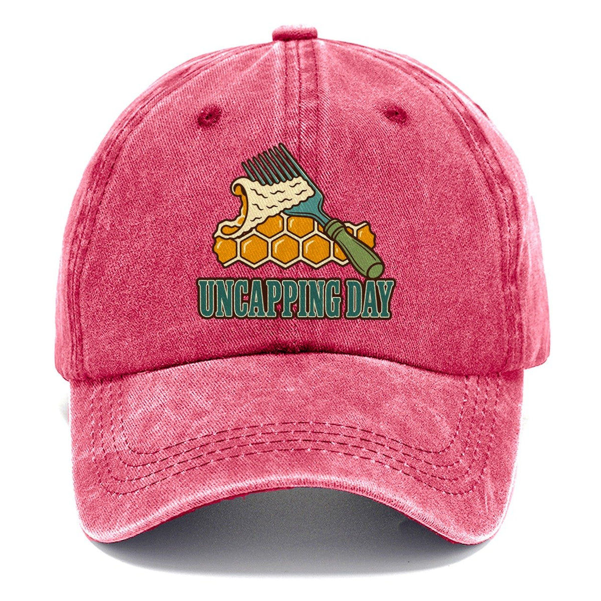 Uncapping Day Beekeeping Classic Cap – Pomegranate Blush