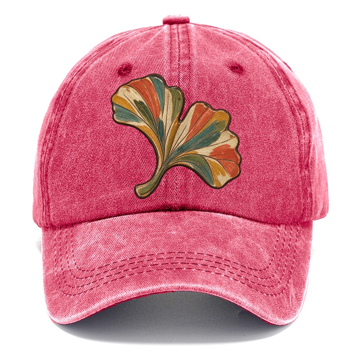 Single Ginkgo Rest Gentle Wild Classic Cap – Pomegranate Blush