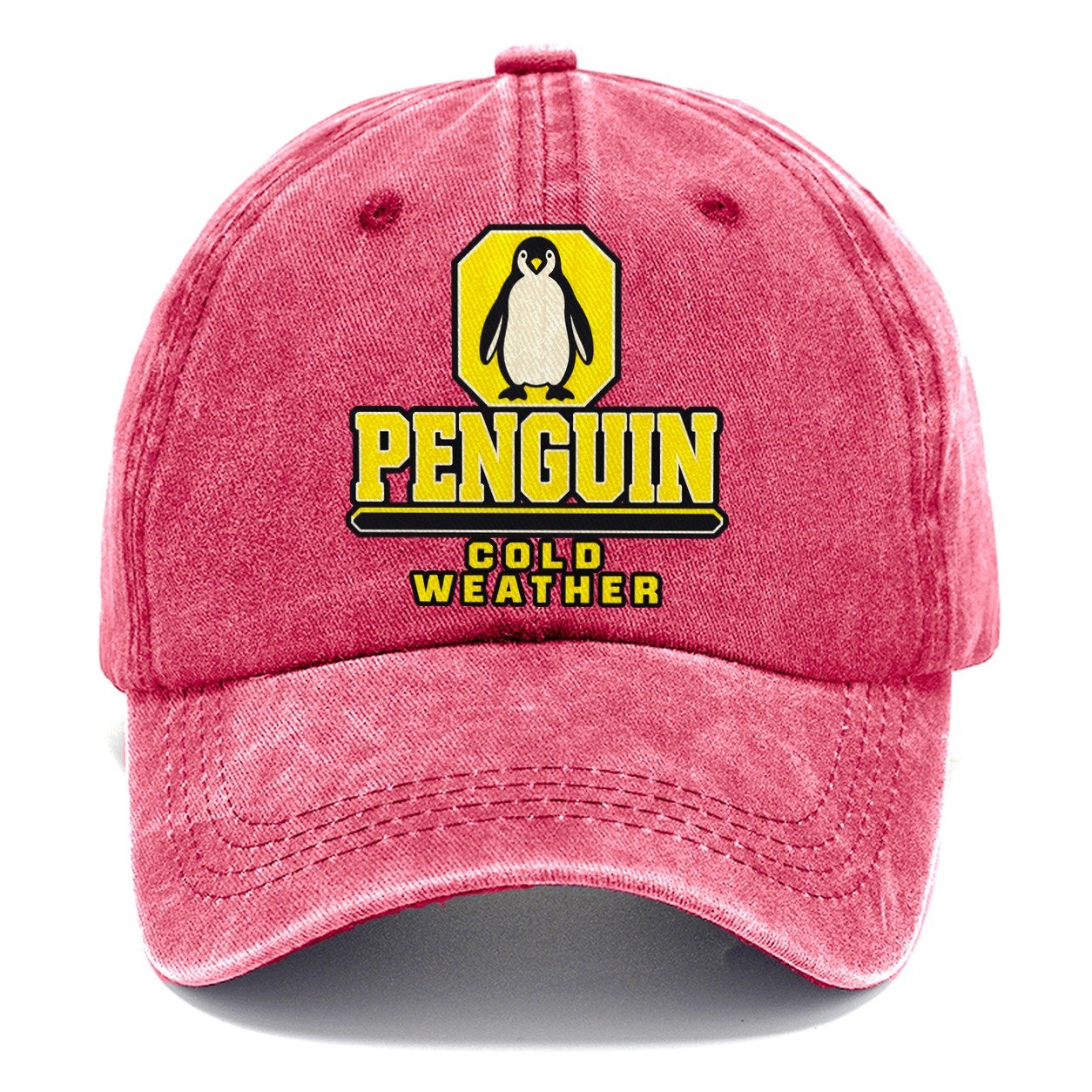 Penguin Cold Weather Heavy Duty Classic Cap – Pomegranate Blush