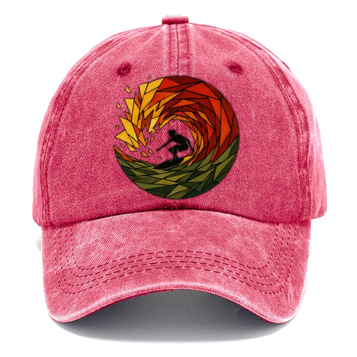 Surfer Barrel Classic Cap – Pomegranate Blush