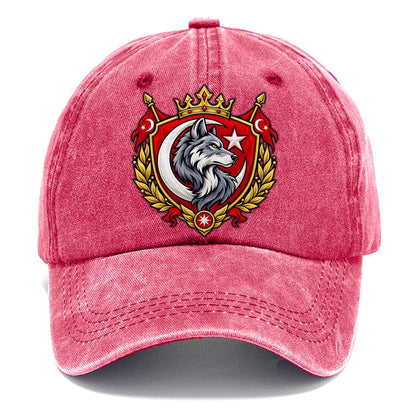 Turkey Heraldic Crest Country Logos Classic Cap – Pomegranate Blush