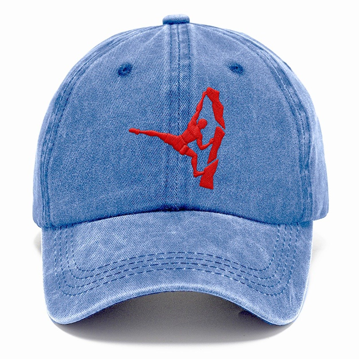 Rock Climber Flag Move Micro Motion Mark Classic Cap – Summer Sky