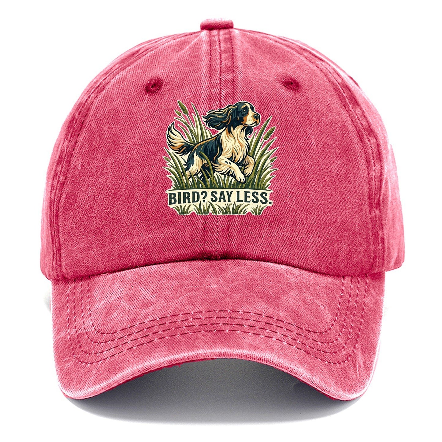 Bird Say Less Classic Cap – Pomegranate Blush