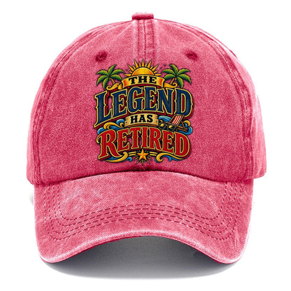 The Legend Has Retired Retired Living Classic Cap – Pomegranate Blush
