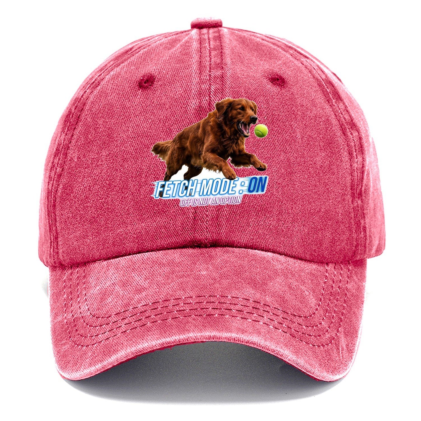 Fetch Mode Classic Cap – Pomegranate Blush
