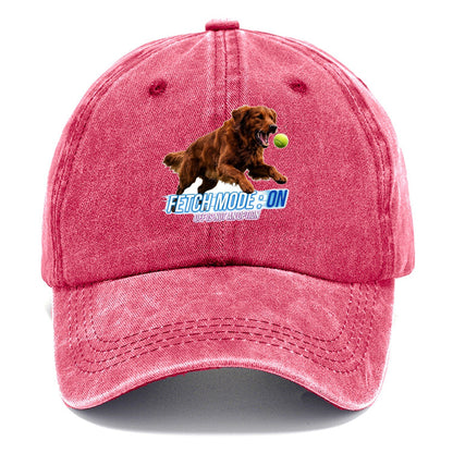 Fetch Mode Classic Cap – Pomegranate Blush