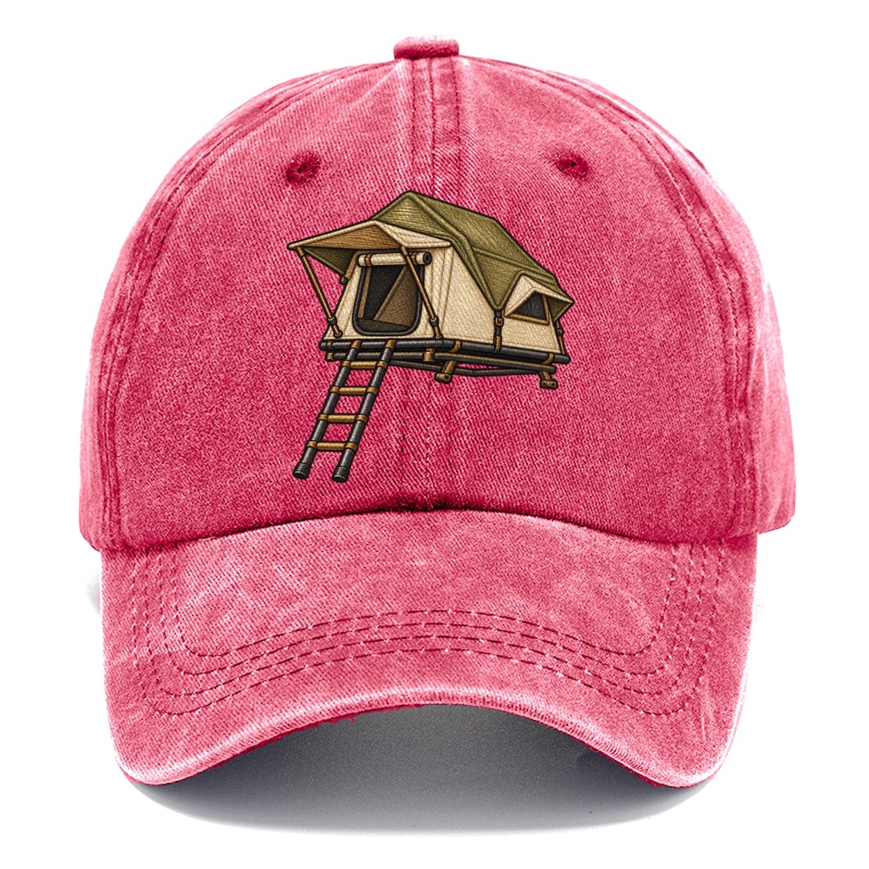 Rooftop Tent With Ladder Off Roading And Overlanding Classic Cap – Pomegranate Blush